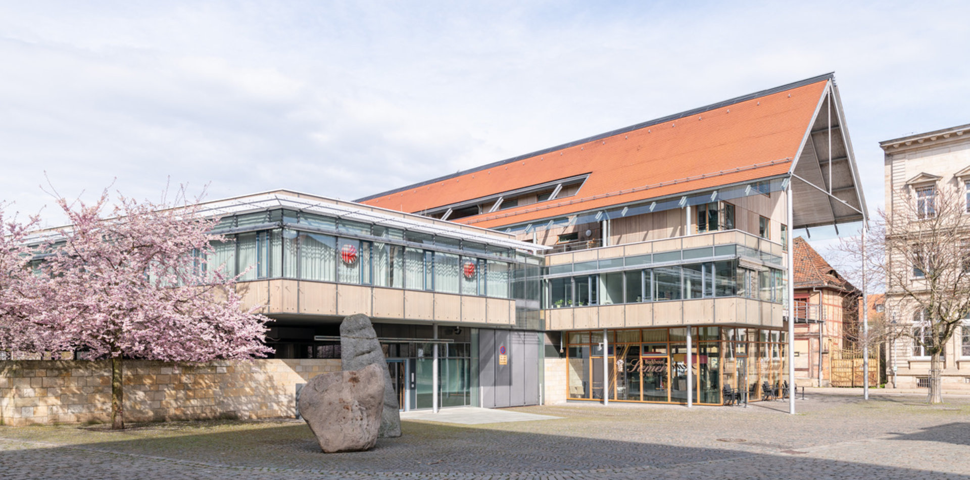 Blick auf das Bürogebäude der BODE Immobilien Verwaltungs GmbH